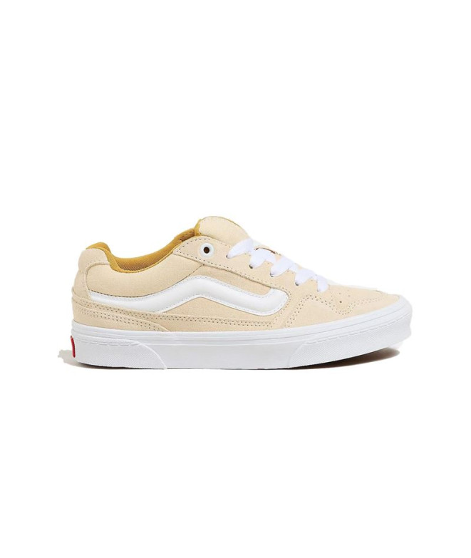 Zapatillas Vans Caldrone Retr Crema Mujer