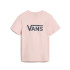 Camiseta Vans Drop V Ss Crew Rosa Mujer