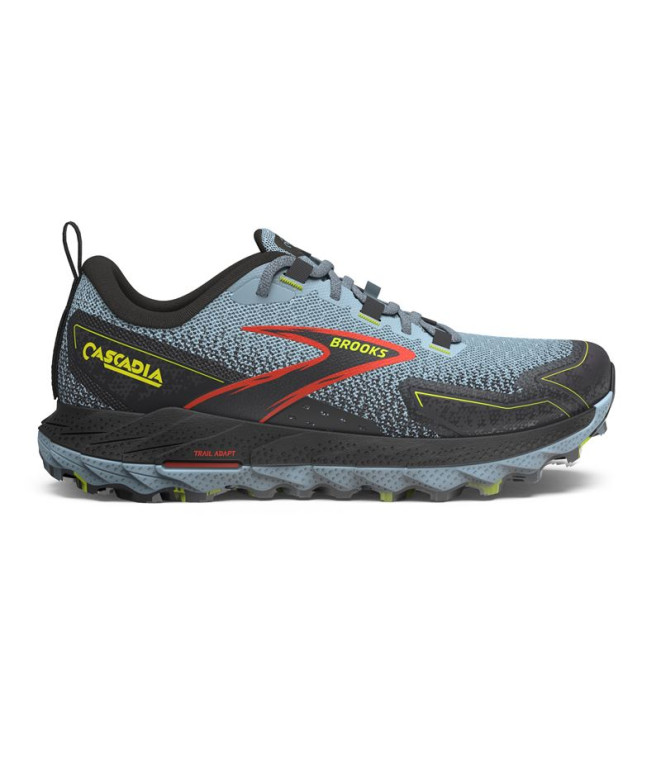 Sapatilhas Trail Brooks de Cascadia 18 Grey Homem