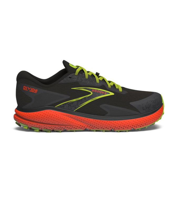 Sapatilhas Trail Brooks de Divide 5 Black Homem