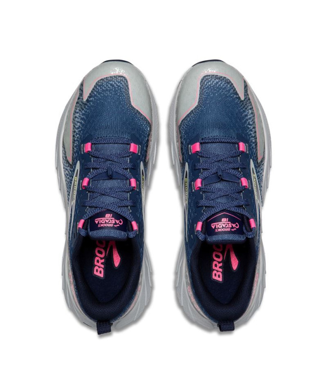Chaussures Trail Brooks de Cascadia 18 Grey Femme