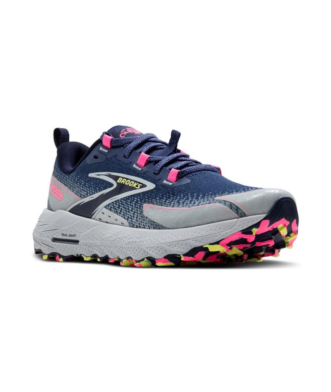 Sapatilhas Trail Brooks de Cascadia 18 Grey Mulher