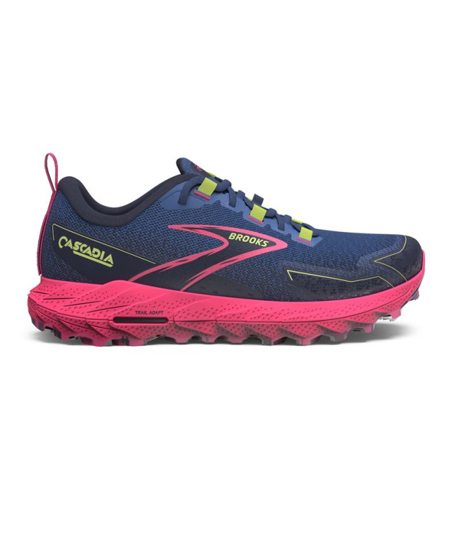 Sapatilhas Trail Brooks de Cascadia 18 Grey Mulher