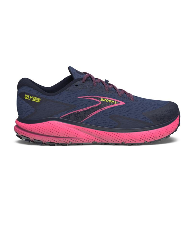 Sapatilhas Trail Brooks de Divide 5 Grey Mulher