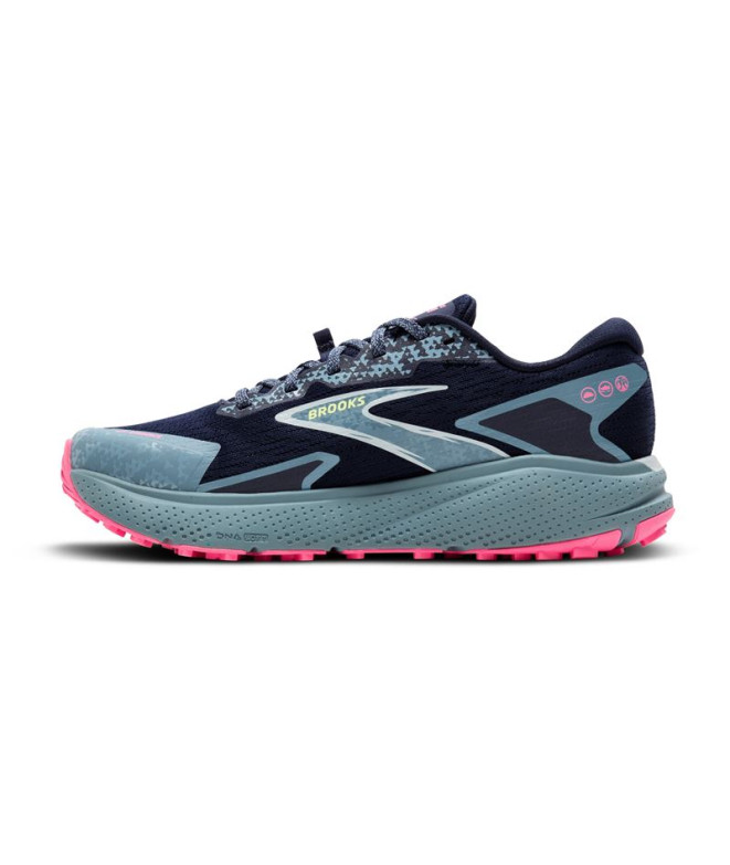 Chaussures Trail Brooks de Divide 5 Bleu/Rose...