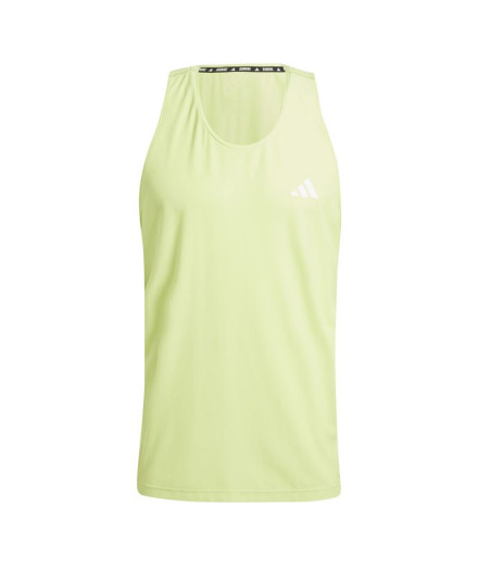 Camiseta de Running adidas Own The Run Tank Hombre Amarillo