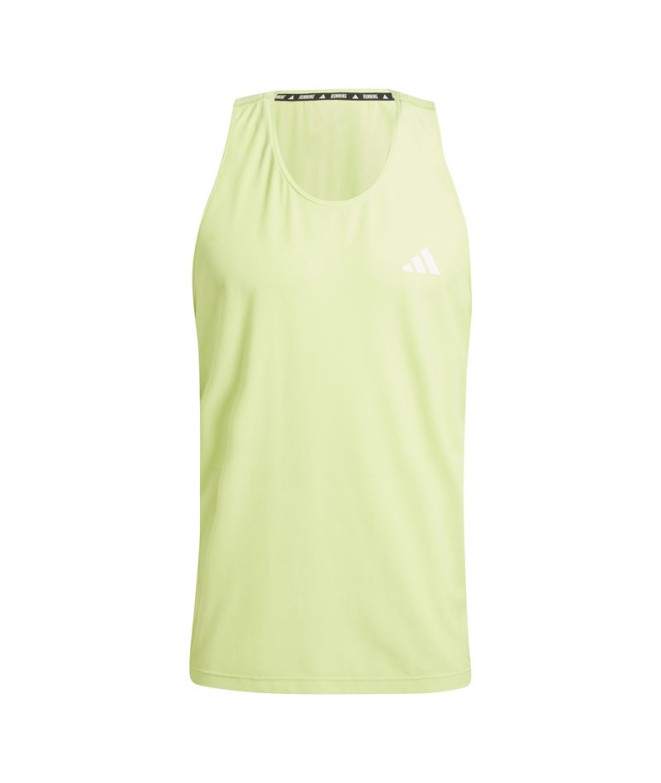 Camiseta Running adidas Homem by Own The Run Tank Amarelo