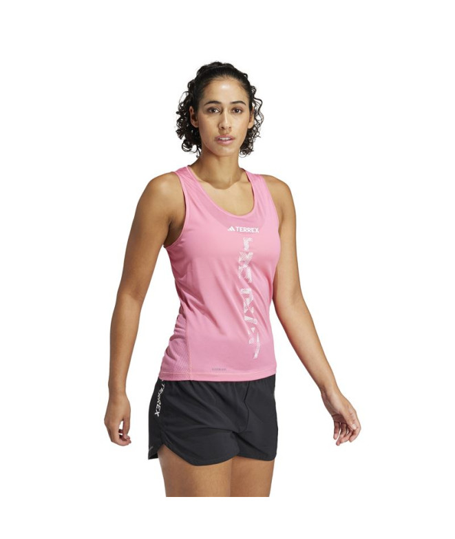 Camiseta de running adidas XPR Singlet Mujer