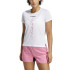 Camiseta Trail adidas Trail Running Mulher de Terrex Agravic Branco