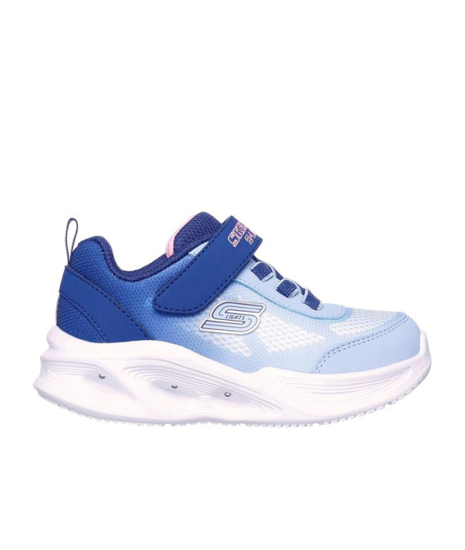 Chaussures Skechers Skechers Sola Glow Blue Fille