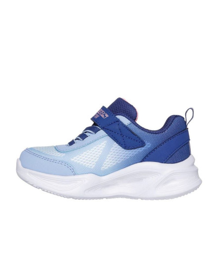 Chaussures Skechers Skechers Sola Glow Blue Fille 2
