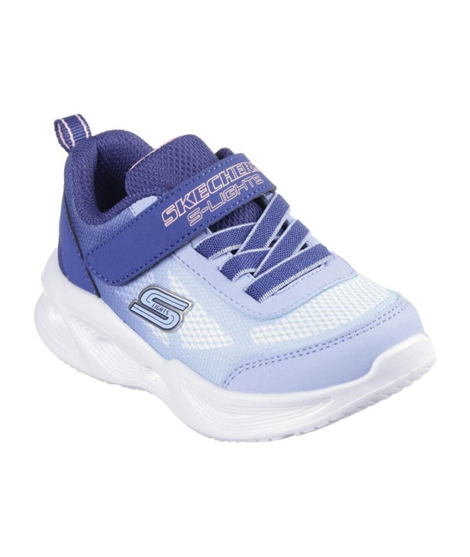 Chaussures Skechers Skechers Sola Glow Blue Fille