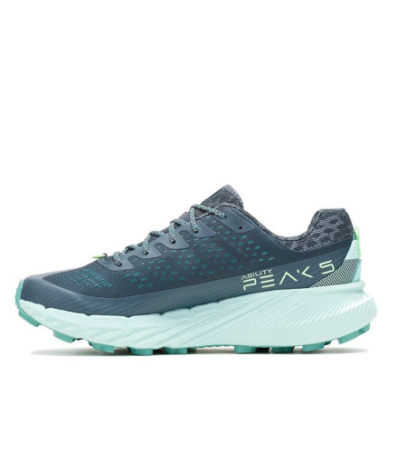 Chaussures Trail Merrell Homme de Agility Peak 5 Slate 2