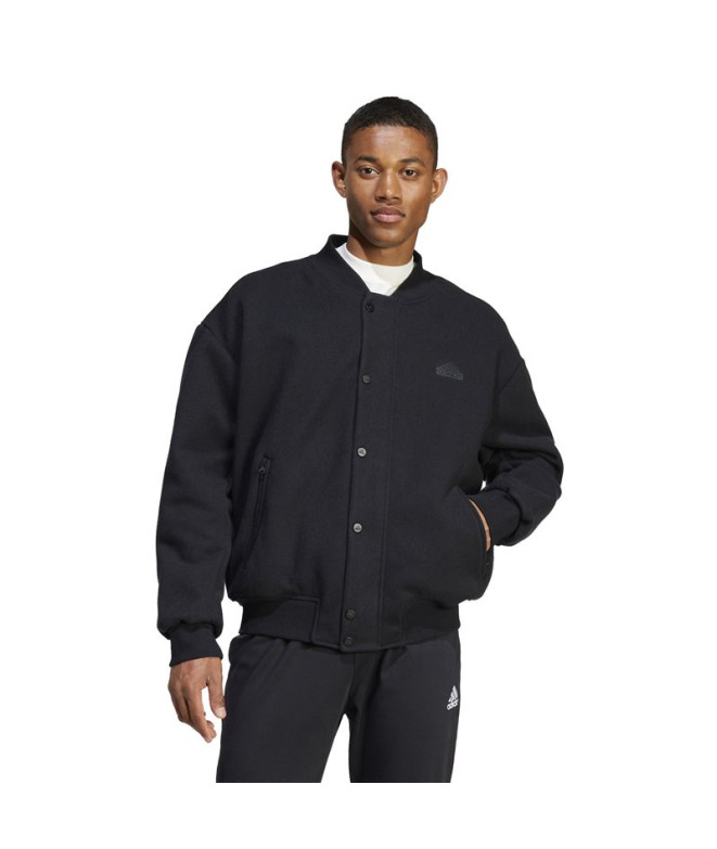 Chaqueta adidas Brand Love Hombre Negro