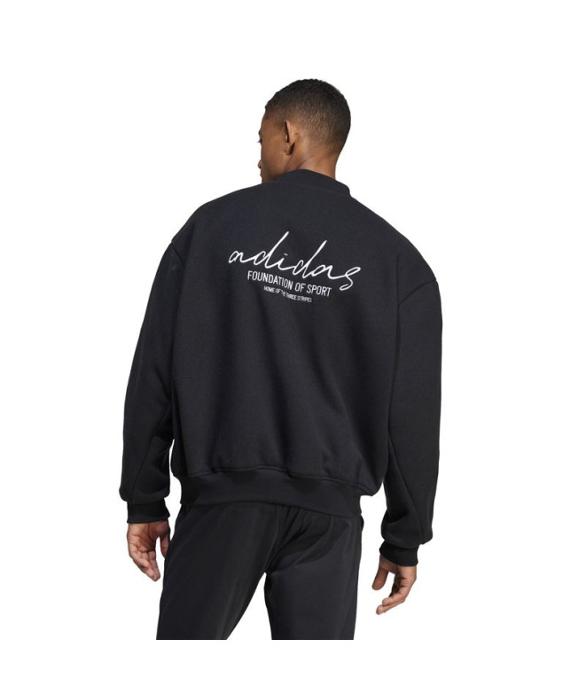 Chaqueta adidas Brand Love Hombre Negro