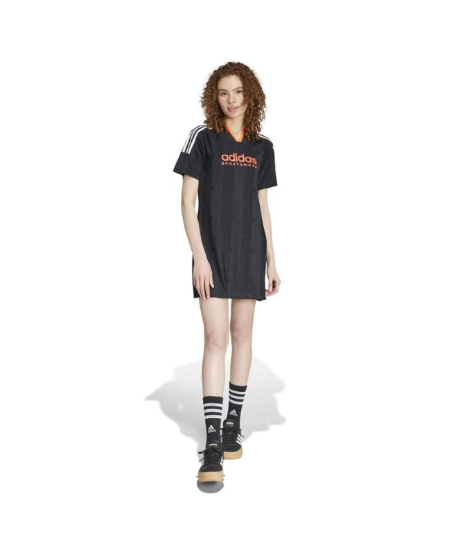Robe adidas Femme Tiro Cut 3 Band Jacquard Noir