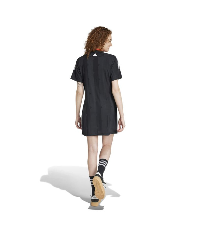 Vestido adidas Tiro Cut 3 Bandas Jacquard Mujer...