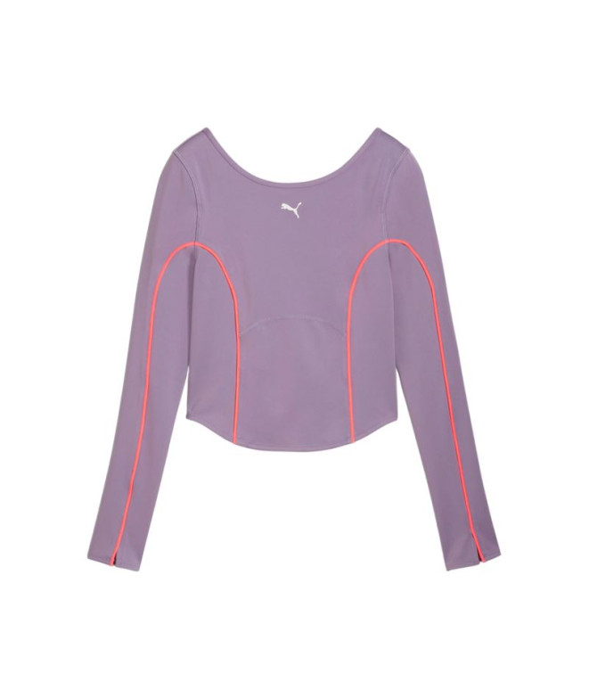 Camiseta Fitness de Puma Cloudspun Ls Mulher