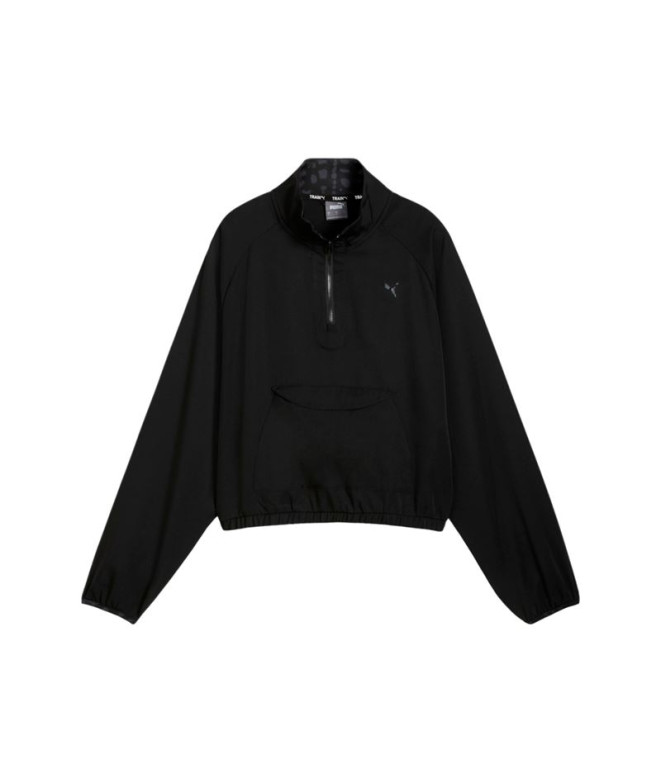 Sudadera de Fitness Puma Hypernatural Woven 1/2 Zip Mujer