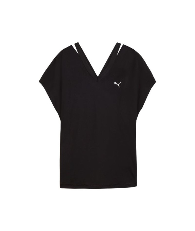 Camiseta Yoga de Puma Studio Fashion - Regular Mulher