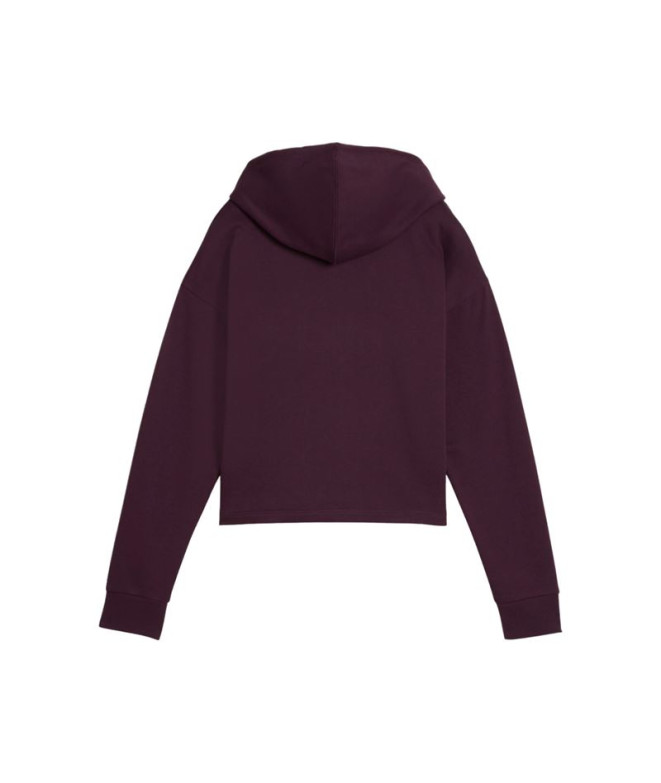 Sudadera Casual Puma Ess Cropped Logo Fl Mujer