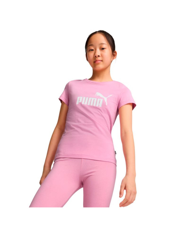 Camiseta Casual Puma Ess Logo G Niña