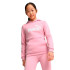 Moletom Casual Puma Ess Logo Fl G Menina