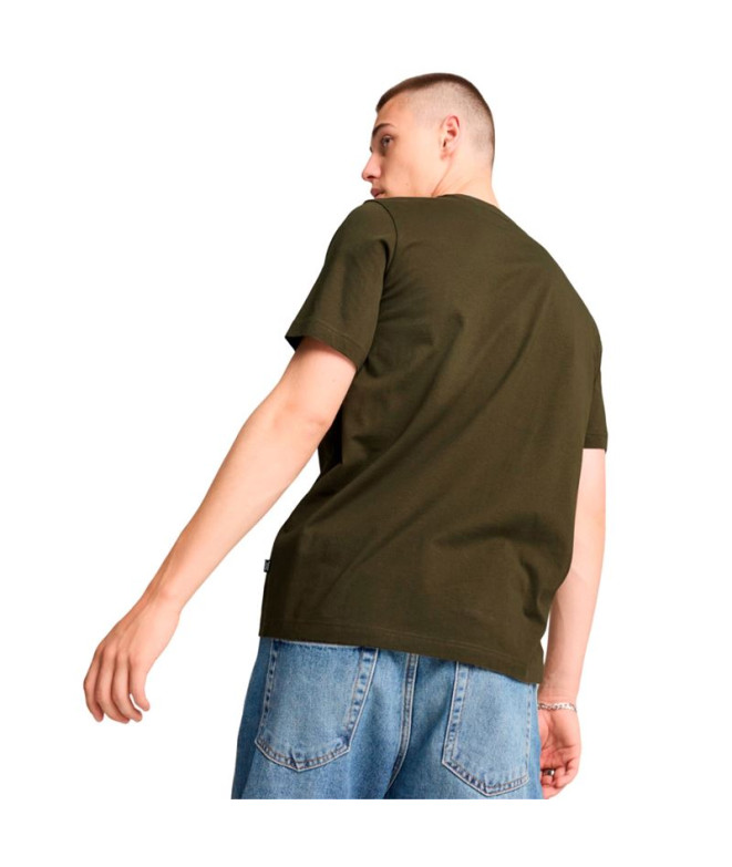 Camiseta Casual Puma Essentials + 2 Col Small...