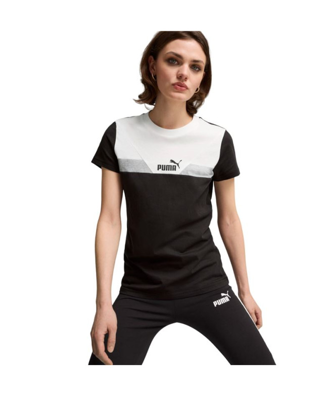 Camiseta Casual Puma Puma Power Mulher