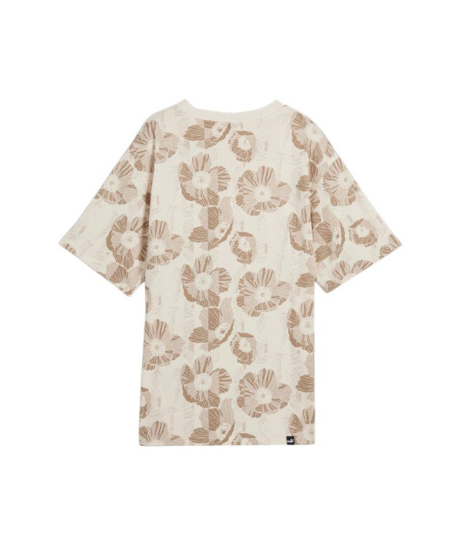 Camiseta Casual Puma Essentials + Class Act Aop...