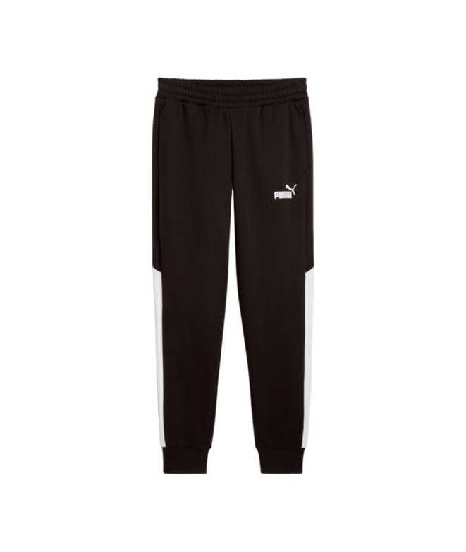 Pantalón Casual Puma Puma Power Colorblock Sweatpants Fl Cl Hombre