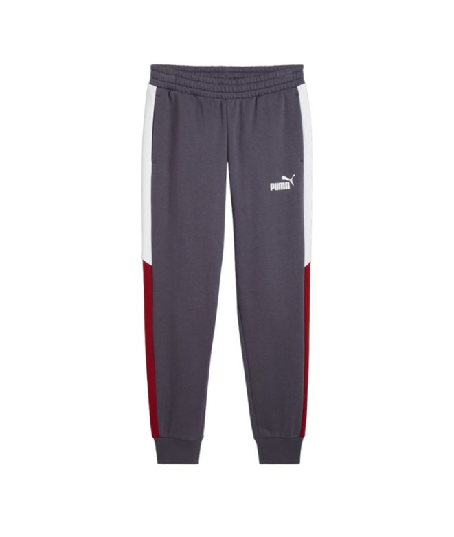 Pantalón Casual Puma Puma Power Colorblock Sweatpants Fl Cl Hombre