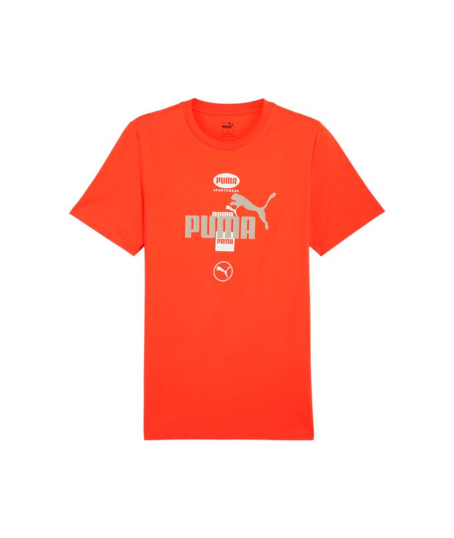 Camiseta Casual Puma Puma Power Graphic Hombre