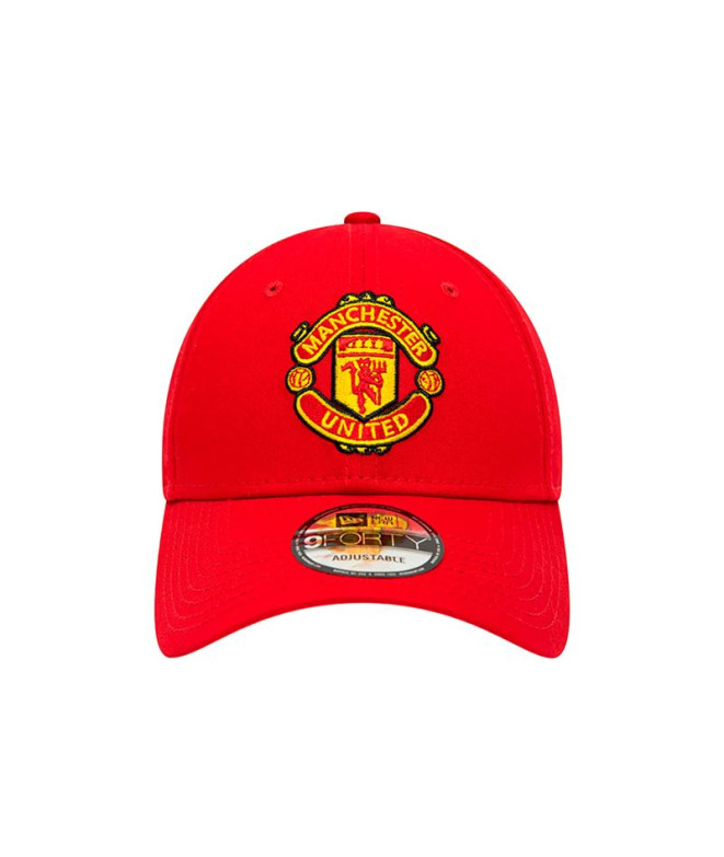 Boné New Era Core 9FORTY Manchester United Vermelho