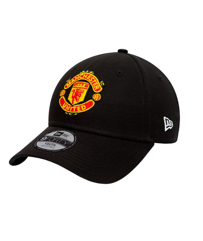 Boné New Era Core 9FORTY Manchester United Preto