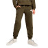 Calça Menino Puma Essentials Logo Fl Cl Castanho