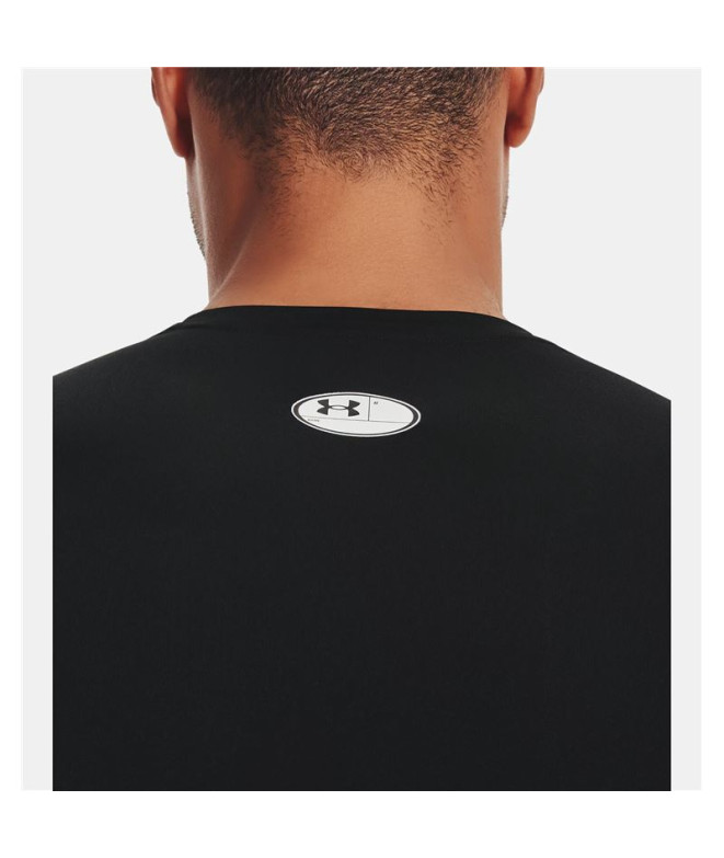 T-shirt Under Armour Homme HeatGear Comp LS Noir