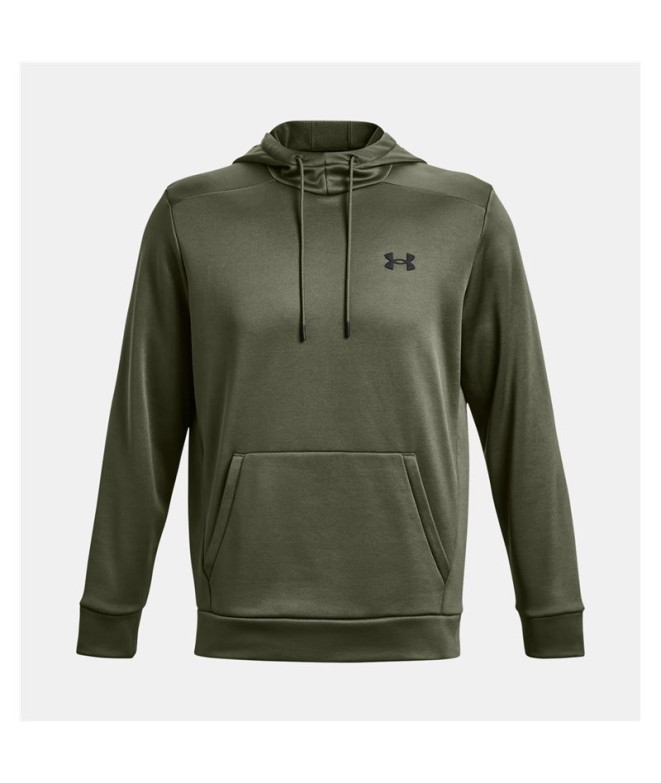 Sweat Fitness Under Armour Homme by Fleece Hoodie Green