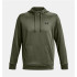 Sudadera de Fitness Under Armour Fleece Hoodie Hombre Verde