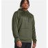 Sudadera de Fitness Under Armour Fleece Hoodie Hombre Verde