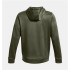 Sudadera de Fitness Under Armour Fleece Hoodie Hombre Verde