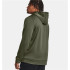 Sudadera de Fitness Under Armour Fleece Hoodie Hombre Verde