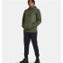 Sudadera de Fitness Under Armour Fleece Hoodie Hombre Verde