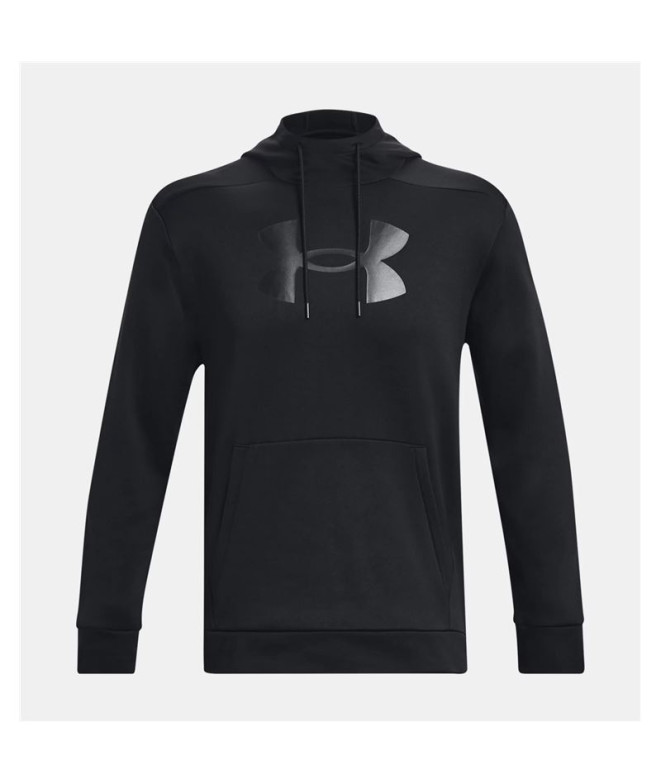 Moletom Fitness Under Armour Homem de Fleece Big Logo Hd Preto