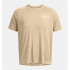 Camiseta de Fitness Under Armour Tech Textured SS Hombre Khaki