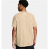 Camiseta de Fitness Under Armour Tech Textured SS Hombre Khaki