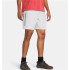 Pantalón de Fitness Under Armour Woven Wordmark Shorts Hombre Gris