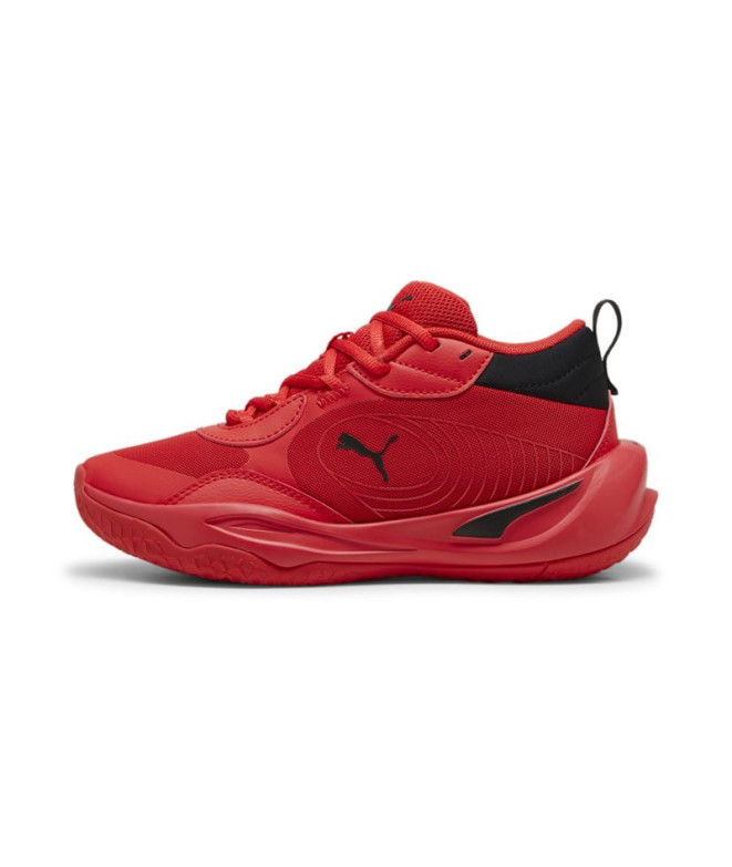 Zapatillas de Baloncesto Puma Playmaker Pro Infantil Rojo