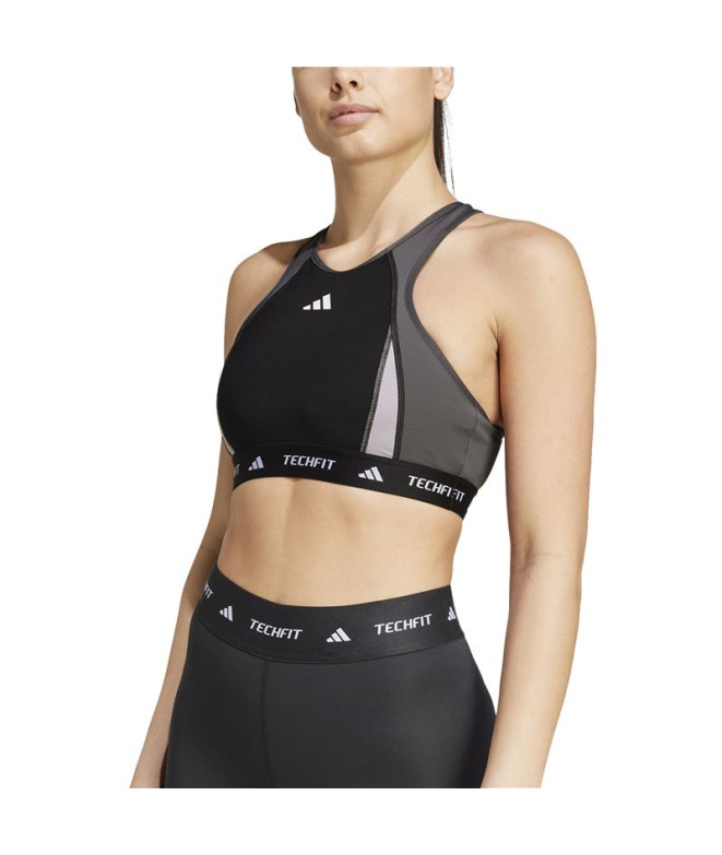 Sutiã esportivo adidas Mulher Techfit Medium...