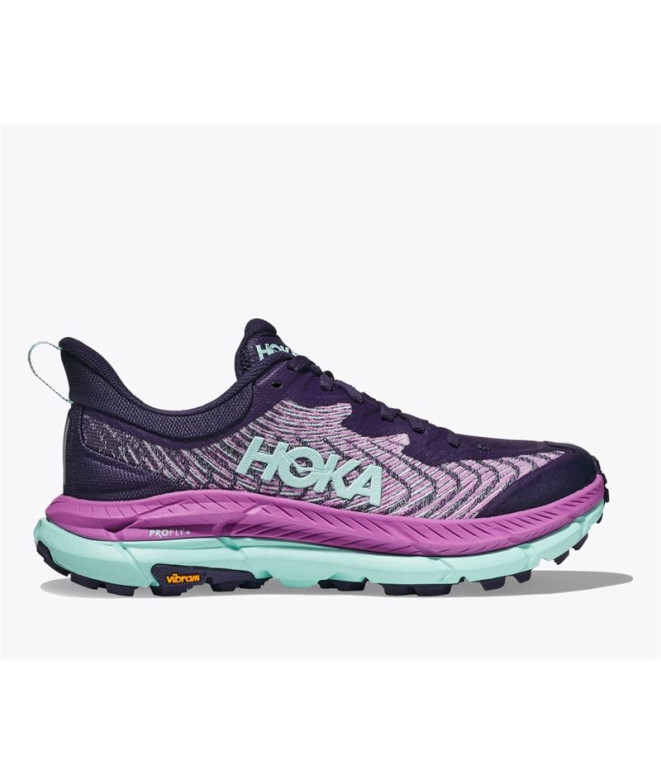 Sapatilhas Trail Mulher by Hoka Mafate Speed 4 Night Purple